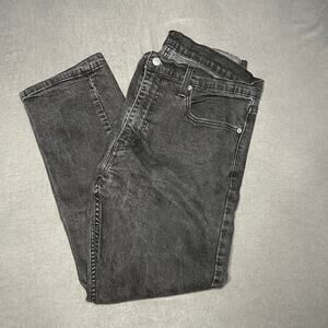Levi's 502 Men's Jeans W36xL30 Black Wash Denim